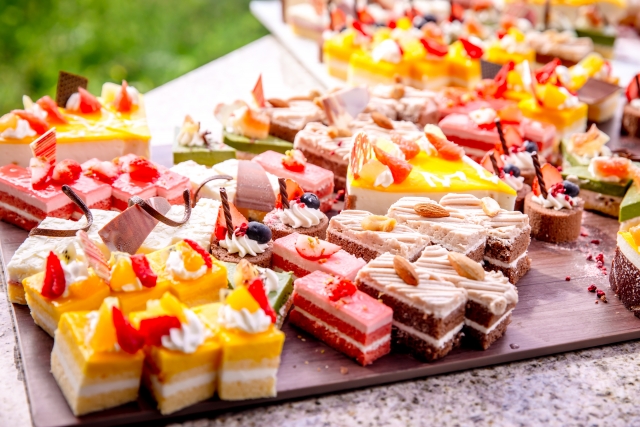 ケーキの種類とカロリーの違い